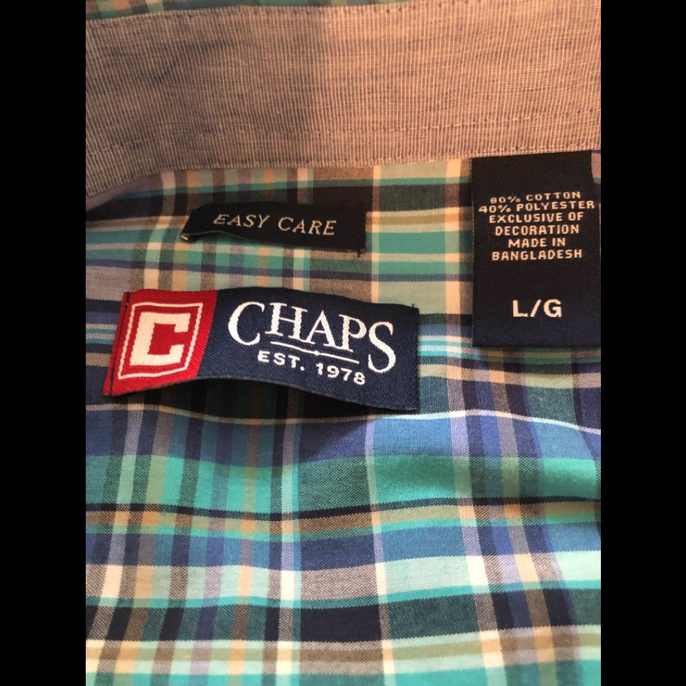 Chaps plaid button down - Picture 4 of 5